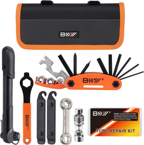 Bicycle repair bag with tire - repair,
