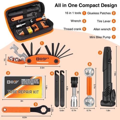 Bicycle repair bag with tire - bicycle,