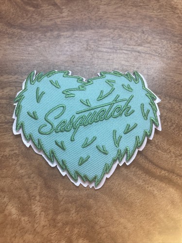 Bigfoot patch embroidered diy - bigfoot,